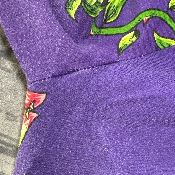 PINUP GIRL CLOTHING PUG KAYLA 3/4 SLEEVE VENUS FLYTRAP TOP SZ XL - Picture 7 of 9